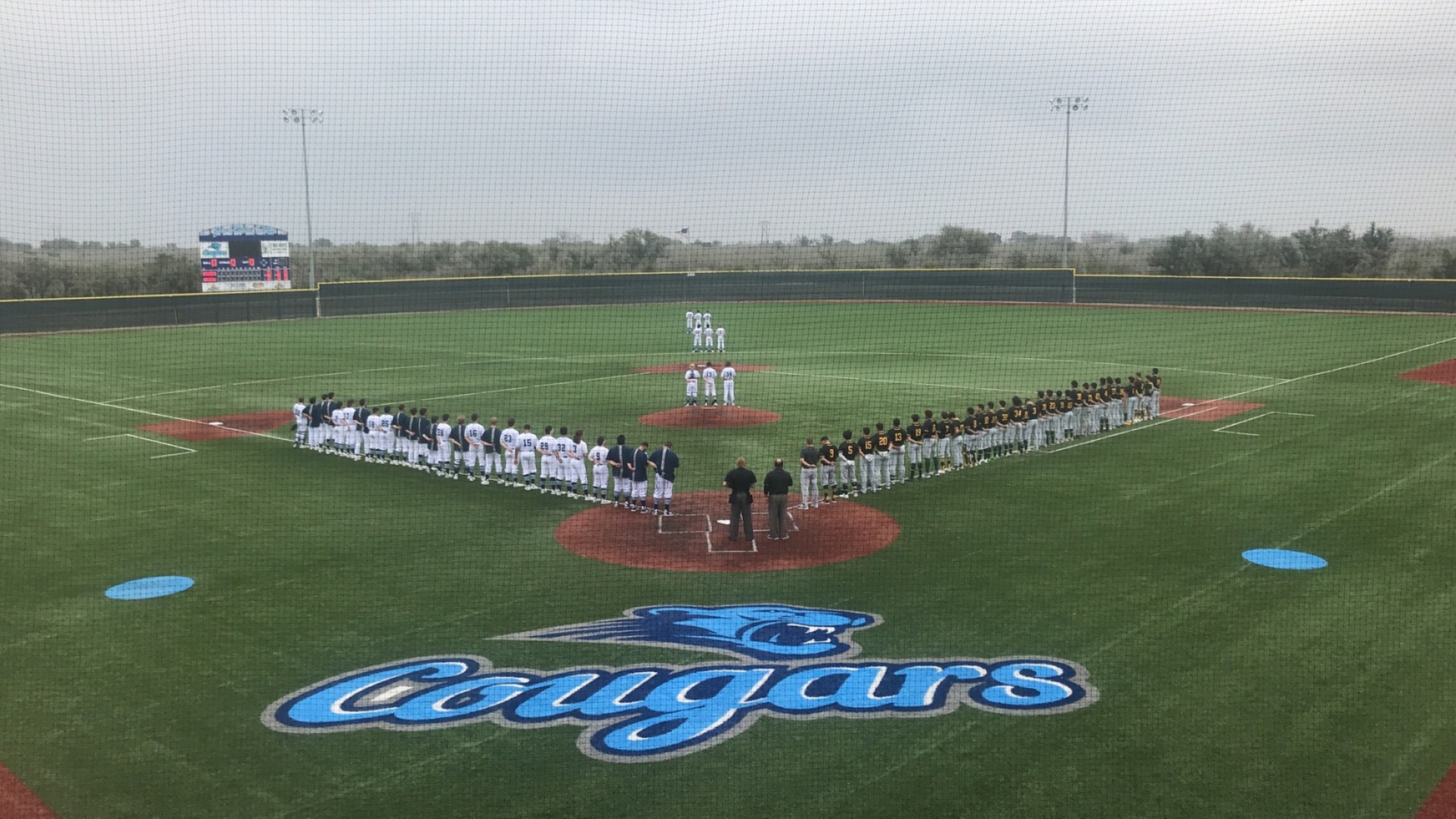Cougars Take Double Header From Palominos