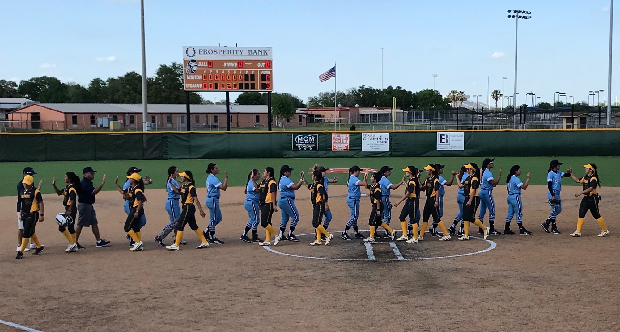 Softball Sweeps Laredo, Clarke Throws Back-To-Back Shutouts